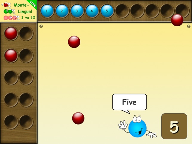 MonteLingual Lite - Montessori Counting 1 to 10(圖1)-速報App