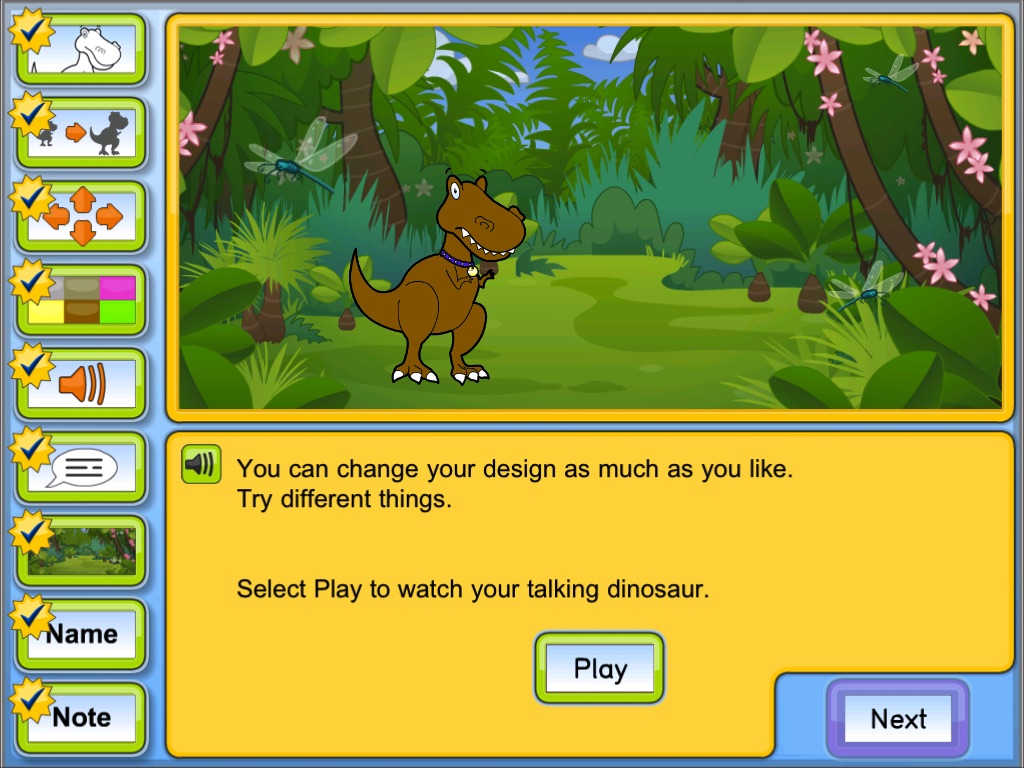 Talking Dino screenshot 2
