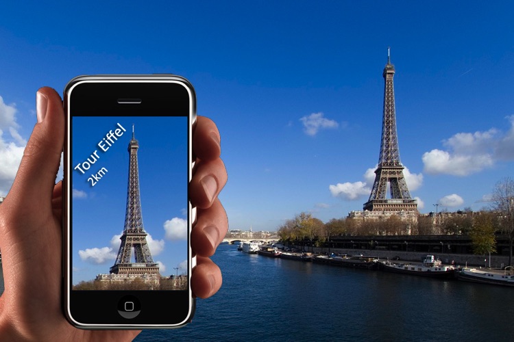 Paris Skyline - Augmented Reality of Paris for tourists