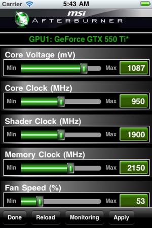 Msi Afterburner App On The App Store