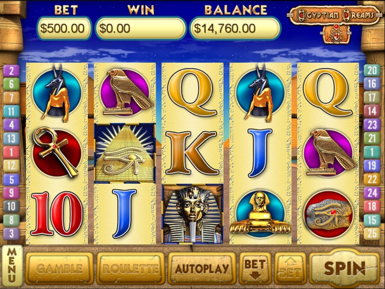 Egyptian Dreams 4 Slots Deluxe