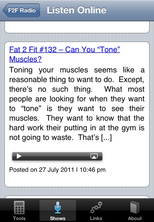 Fat 2 Fit - Tools for Lifestyle Change screenshot-4