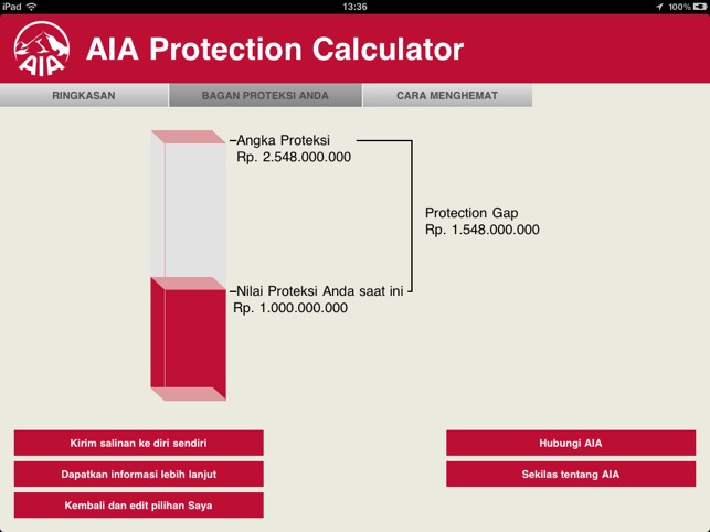 AIA Protection Calculator Indonesia for iPad(圖4)-速報App