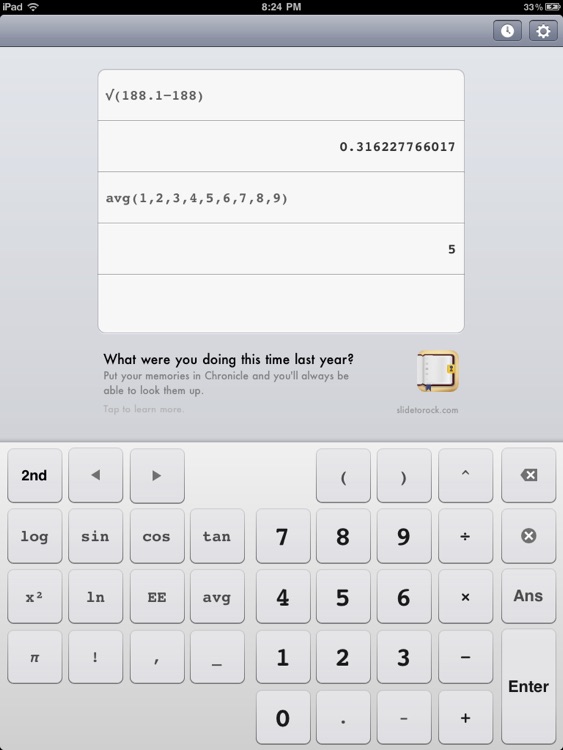 Calculess Free - Scientific Calculator for iPad
