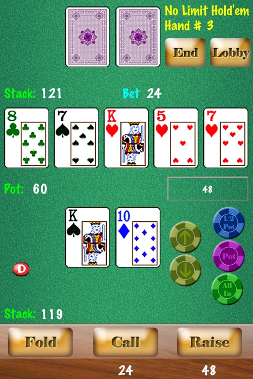 Headsup Poker (Hold'em, Blackjack, Omaha)