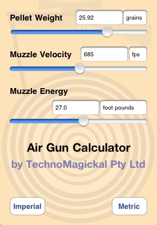 Air Gun Calculator