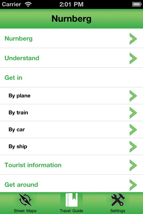 Nuremberg Offline Street Map