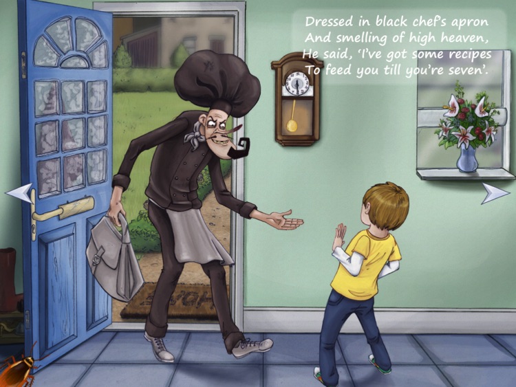 Feed-’Em Fred (The Chef of Dread) interactive storybook (for iPad) screenshot-1