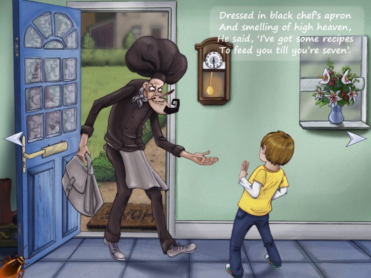 Feed-’Em Fred (The Chef of Dread) interactive storybook (for iPad)