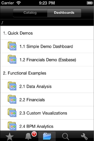 Oracle Business Intelligence Mobile(圖2)-速報App