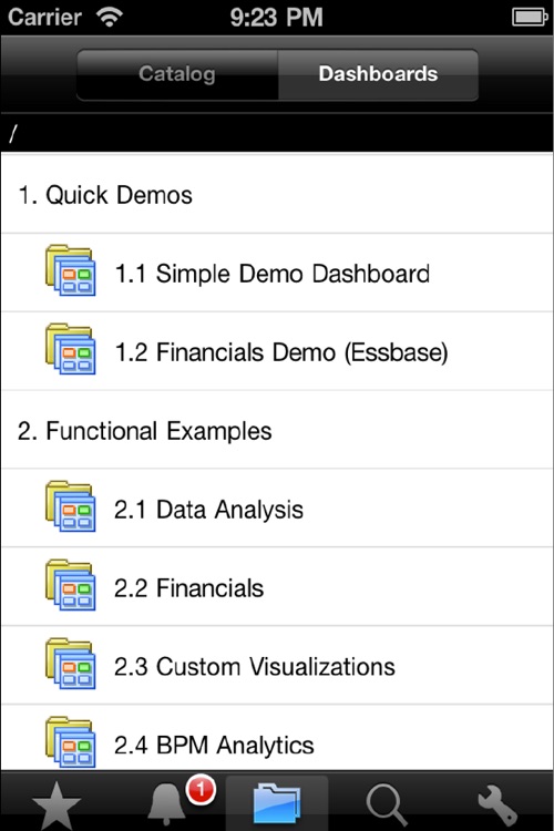 Oracle Business Intelligence Mobile