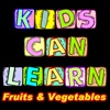 Kids Can Learn Fruits And Vegetables