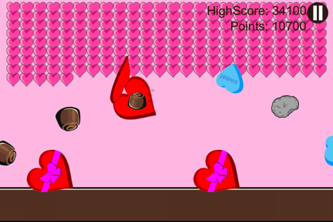 Candy Box - Valentine Action Game screenshot 2