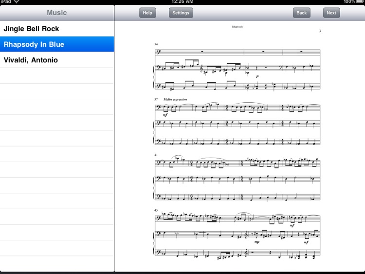 Sheet Music Mobile screenshot-3