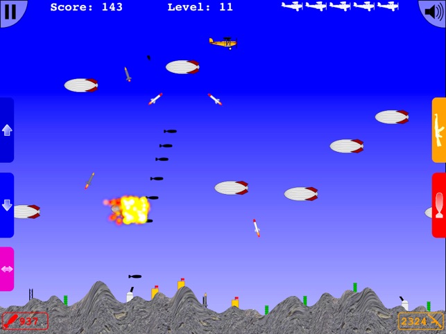 Bomber Zone HD Lite, game for IOS