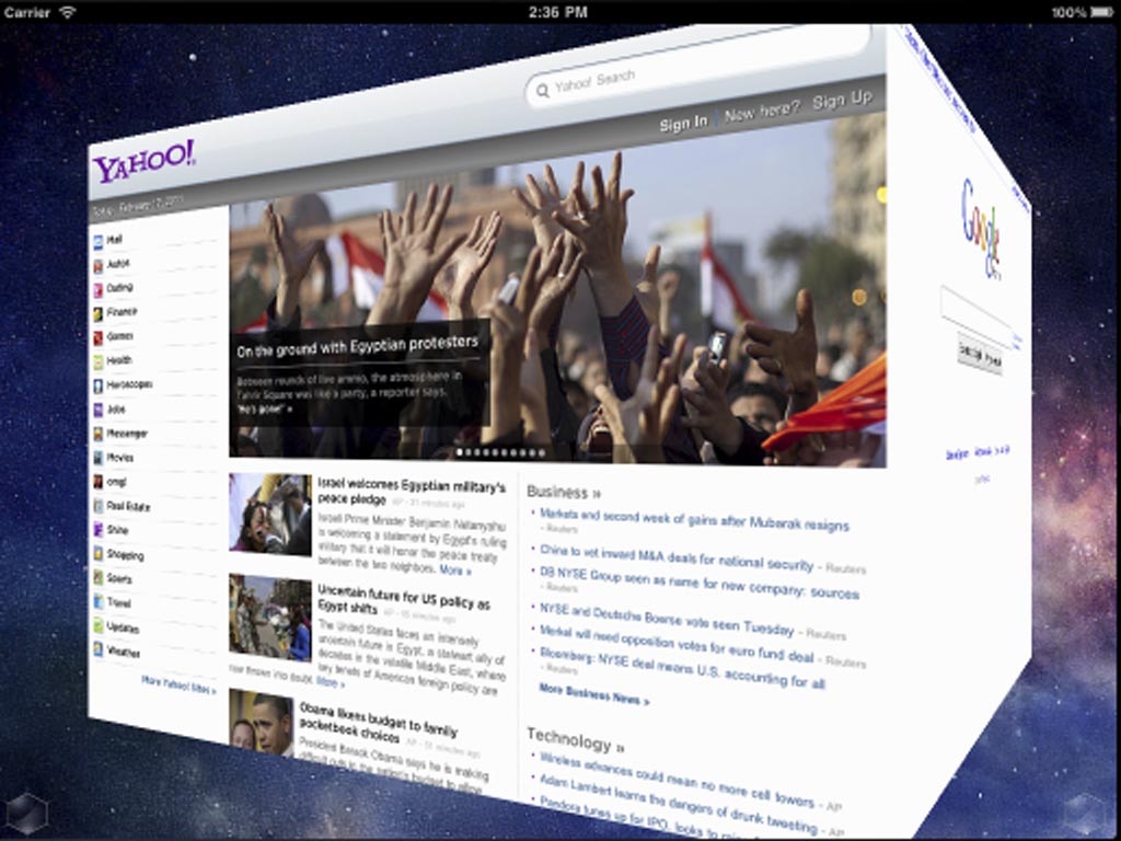 3D Web Browser Pro screenshot 4