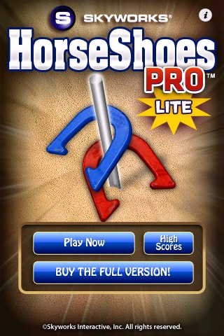 Horseshoes PRO™ Lite  - The Classic Game of HorseShoes