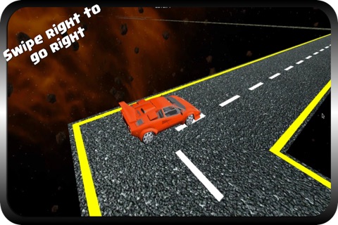 Space Run : Asphalt Super car Runner game 2014 screenshot 3