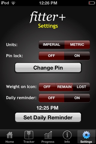 Fitter+ Fitness Calculator & Weight Tracker - Track Weight, BMI, BMR, Body Fat & Waist screenshot 2