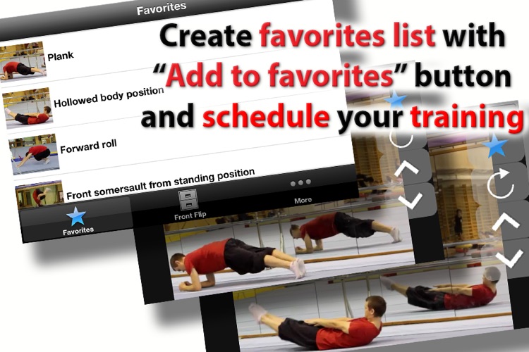 Front Flip - interactive Acrobatics