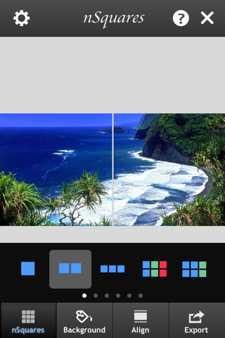 nSquares - Post photos in Square, Banner or Photo Grid Format on Instagram screenshot 3