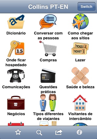 Collins English<->Portuguese Phrasebook & Dictionary with Audio screenshot 3