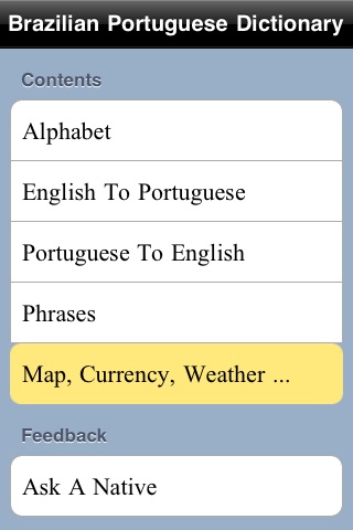 Brazilian Portuguese Dictionary screenshot 4