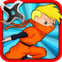 Brave Kid Ninja vs Clumsy Zombie Samurai Run: Temple Defense Free