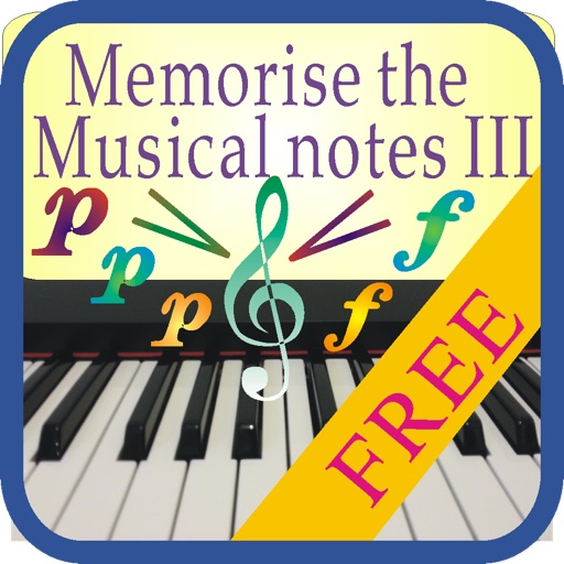 Memorise musical notes 3 for kids and beginners Icon