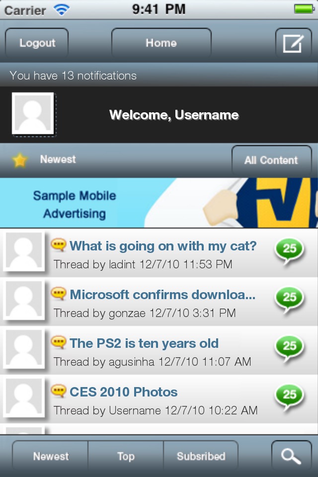 Insubuy Forum screenshot 2
