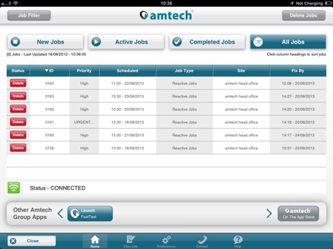 Service Manager Mobile for iPad screenshot 3