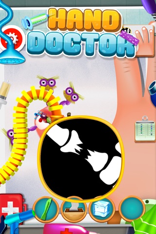 kids Hand and Nail Doctor - Nail and hand surgery, kids free Game For fun screenshot 3