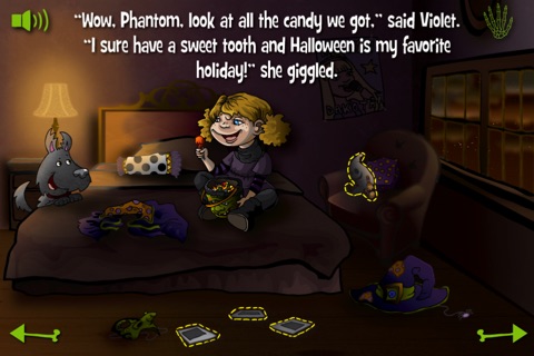 Violet and the Candy Thief - Interactive Halloween Storybook screenshot 3