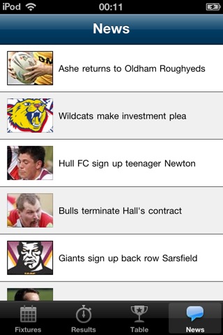 Super League 2011 - News and Results screenshot 4