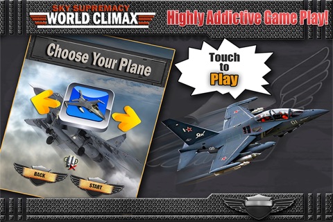 Sky Supremacy World Climax Free - Modern BFM Jet Fighter Air Missile Attack screenshot 2