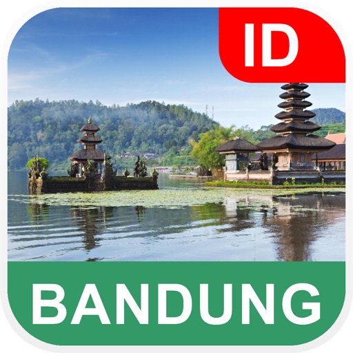 Bandung, Indonesia Offline Map - PLACE STARS