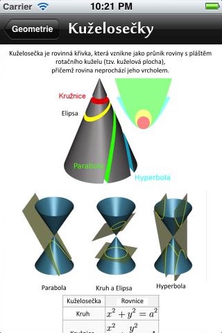 Matematické vzorce screenshot 3