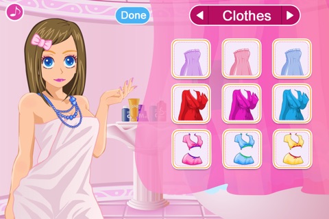 Dress up - Soap Bubbles Princess screenshot 2