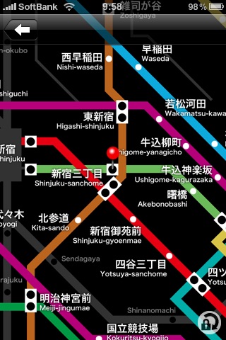 Japan Subway Route Map (Tokyo Osaka Nagoya)