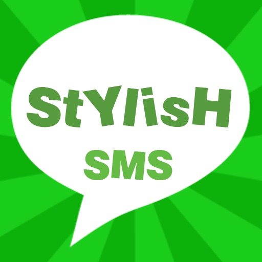 Stylish SMS icon