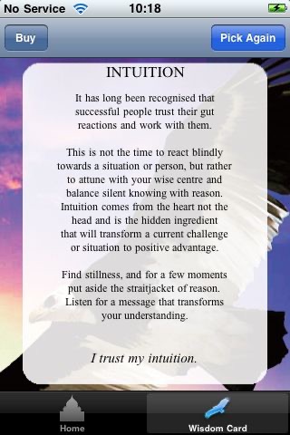 Wisdom Cards - Diana Cooper & Greg Suart screenshot 2