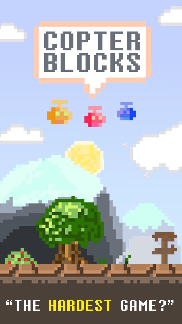 Copter Blocks FREE – Hard 8 bit Game Cheat Codes