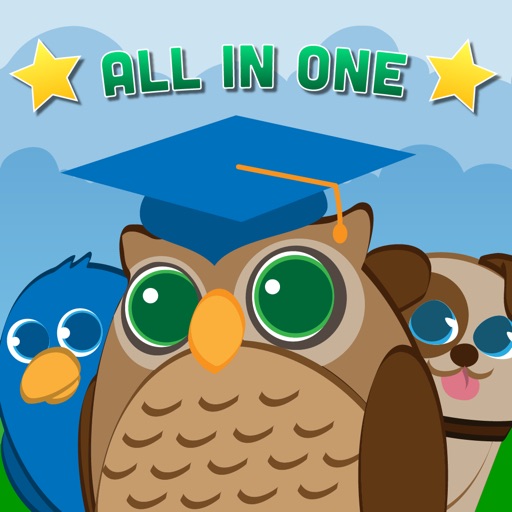 Funny Animals All in One for baby and preschool toddler - Play and learn iOS App