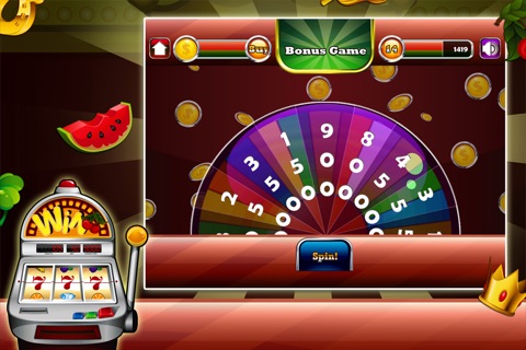 Slots of Double Fun - Lucky Fruity Gold Bars Fever screenshot 4