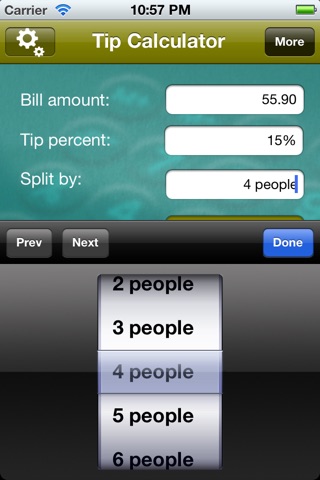 Tip Calculator Pro by Vicinno screenshot 3