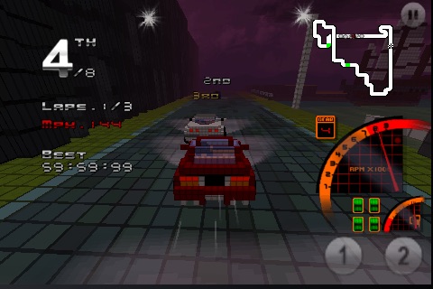 3D Pixel Racing Lite screenshot 4