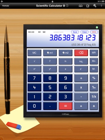 Scientific Calculator Lite - Calculation and Documentation for complex math operations screenshot 2