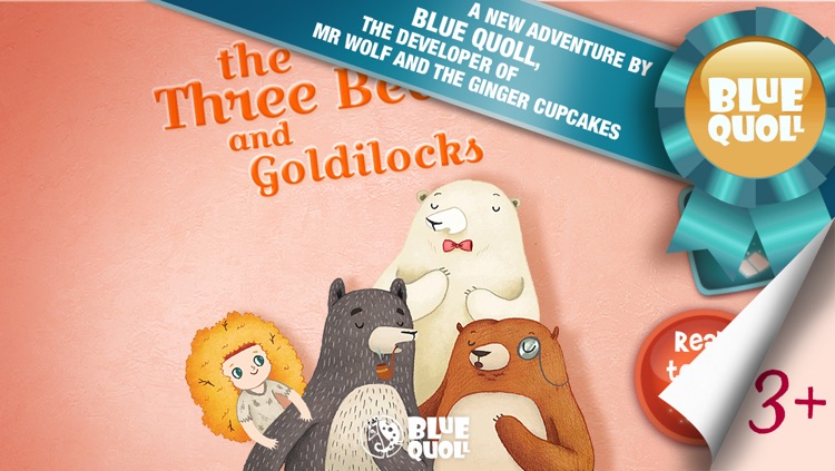 Goldilocks and the Three Bears by Blue Quoll - The traditional fairy tale re-invented as an interactive kids storybook