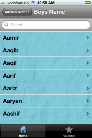 Muslim Name screenshot 2