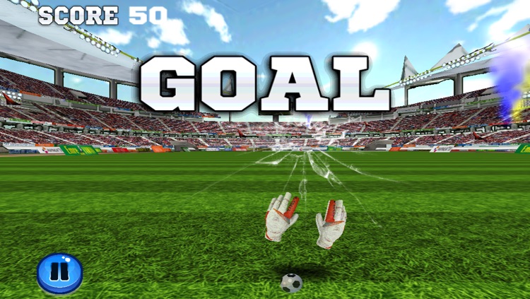 Flick Goalkeeper - Can you stop the soccer ball of a football striker's perfect kick? screenshot-3
